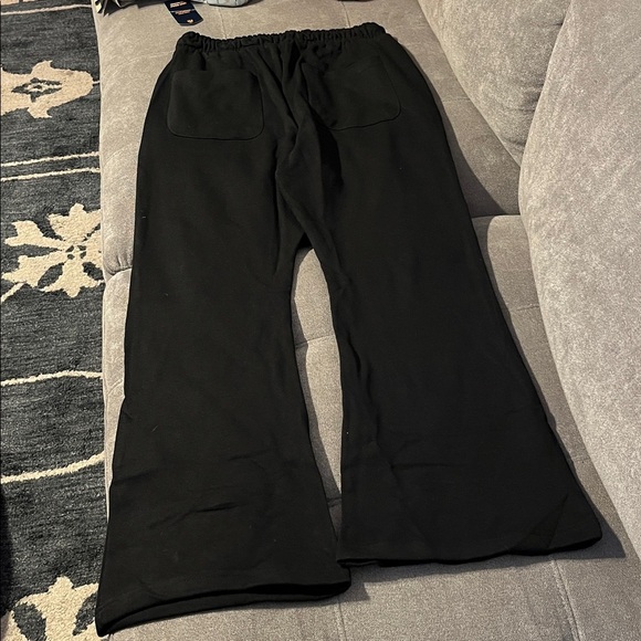 Women's Black Track Pants - Picture 5 of 11